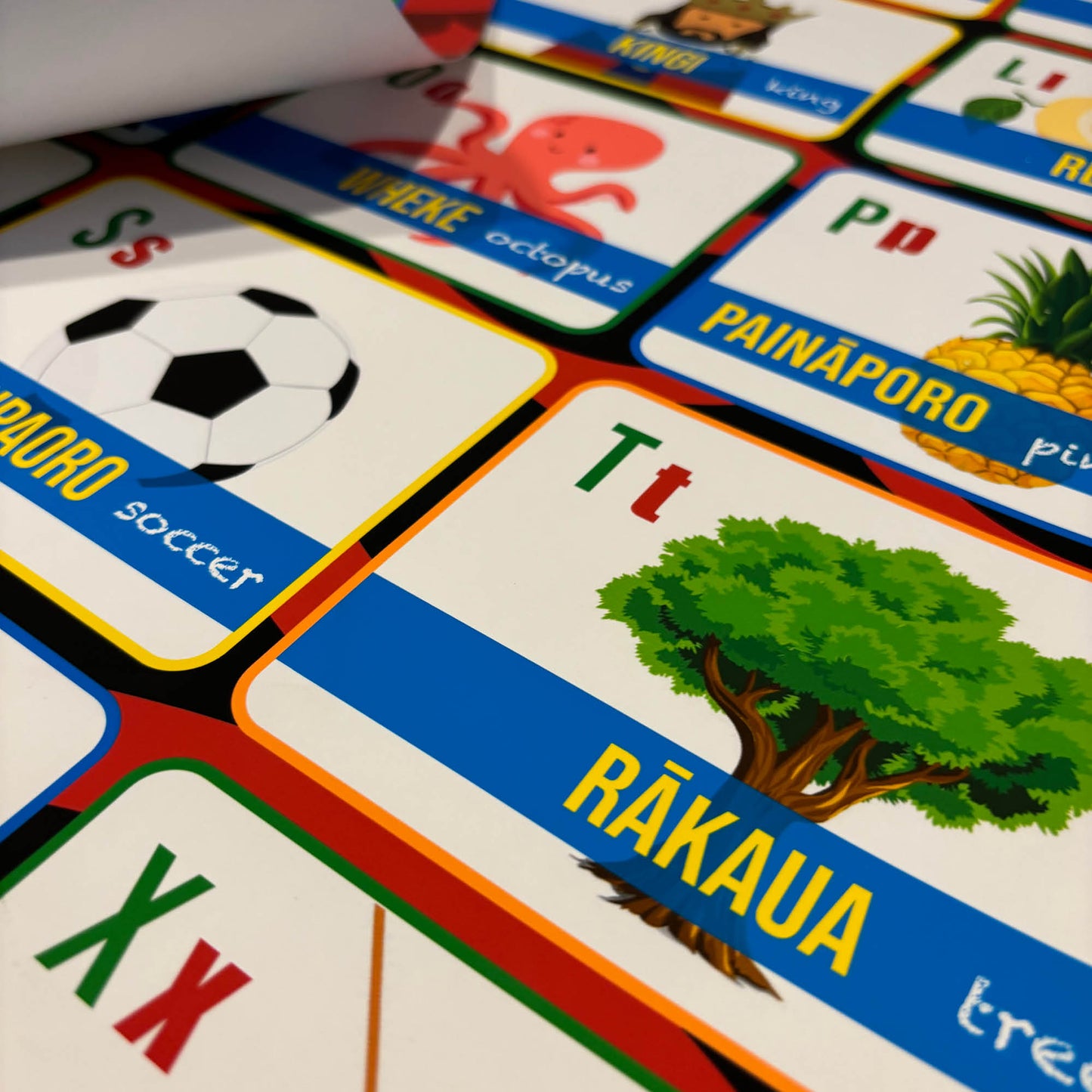 Alphabet Poster - ALK Learning Maori