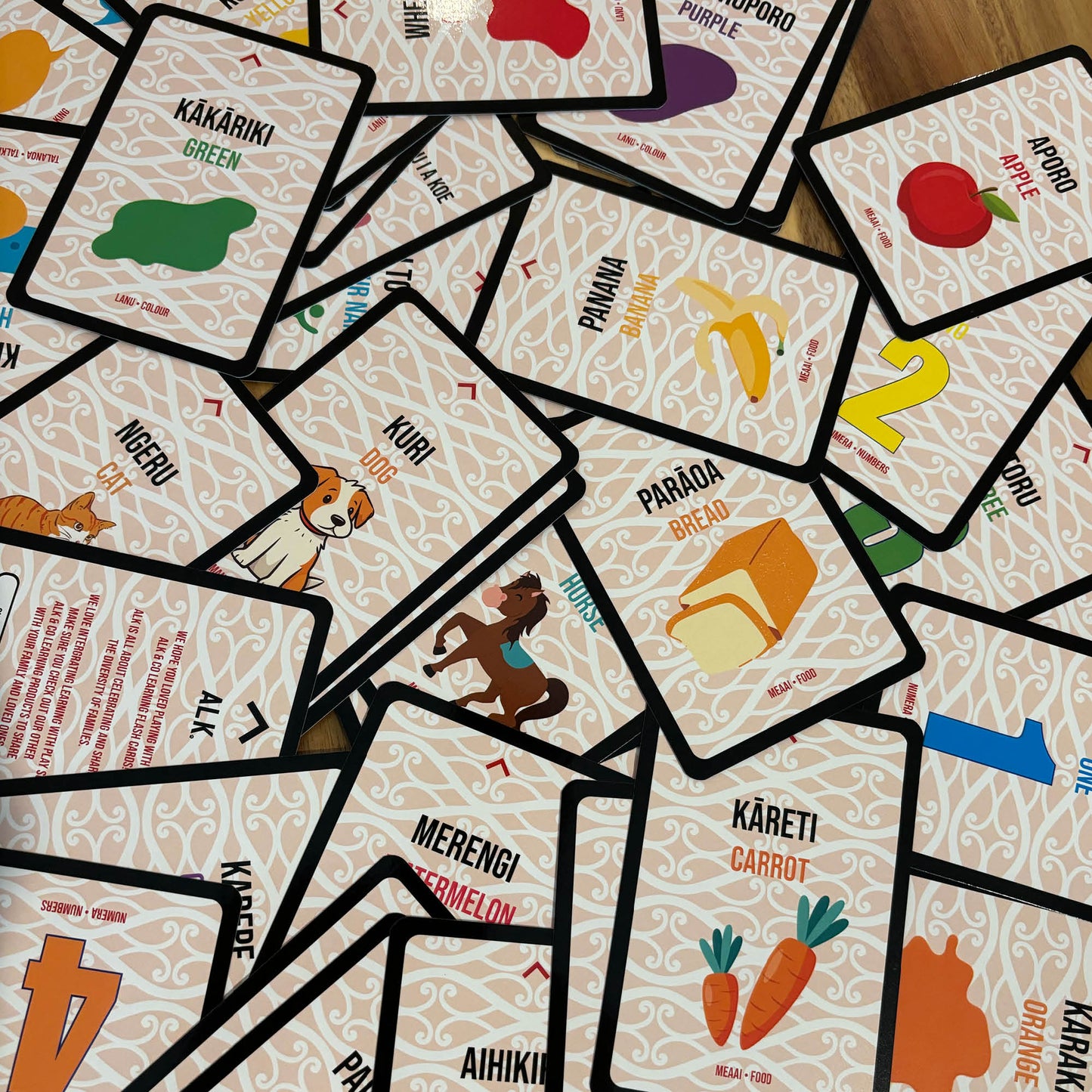 ALK Learning Maori Flash Cards