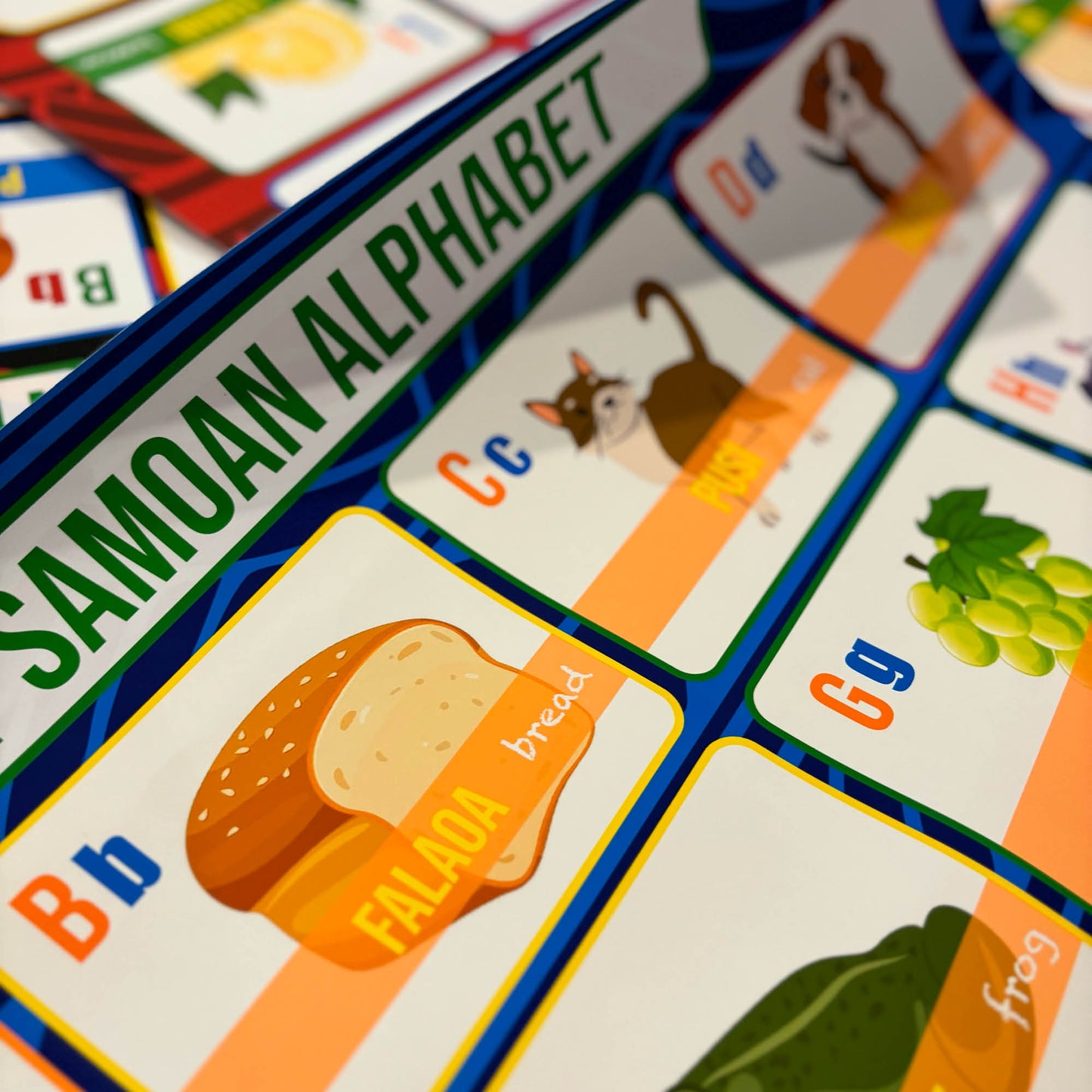 Alphabet Poster - ALK Learning Samoan