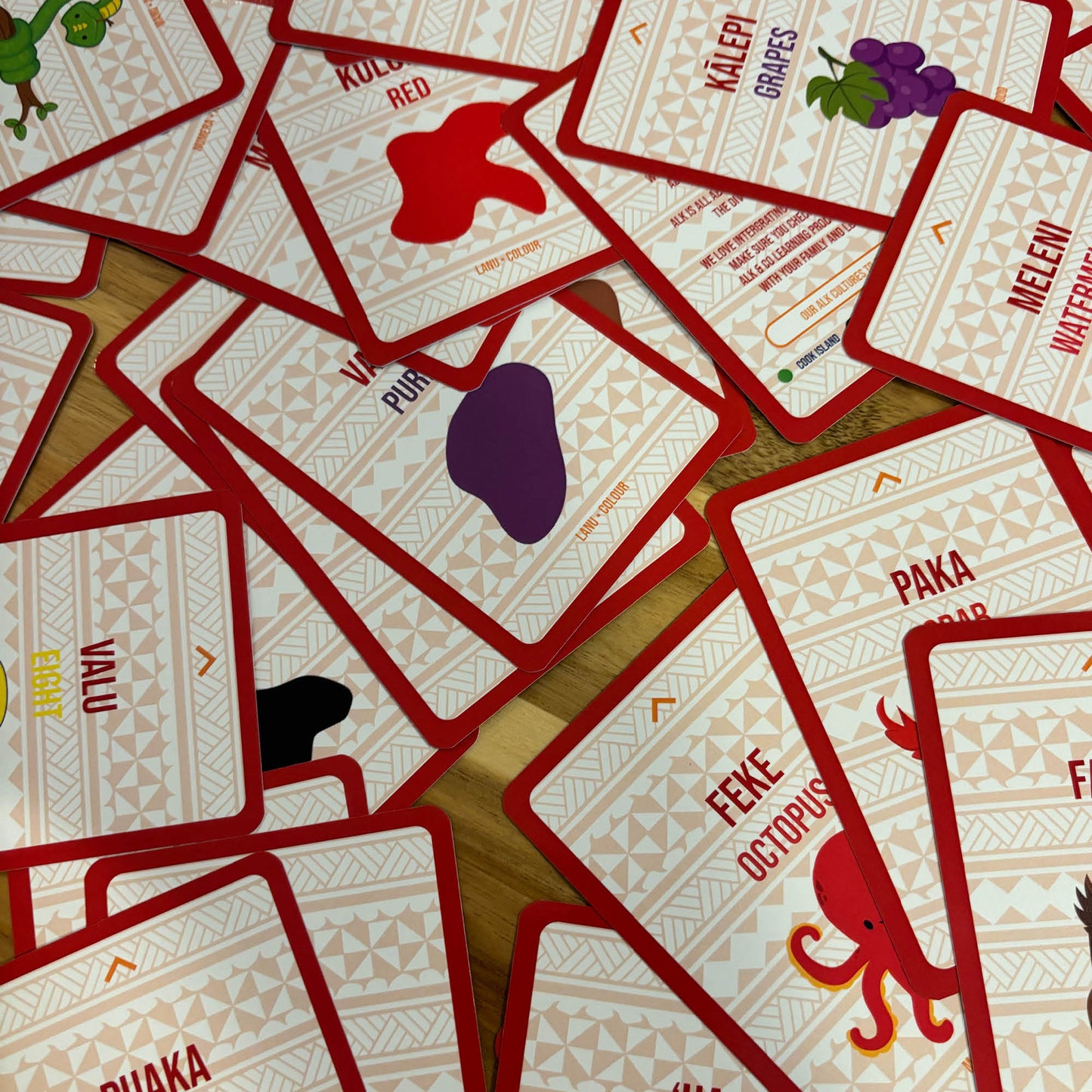 ALK Learning Tongan Flash Cards