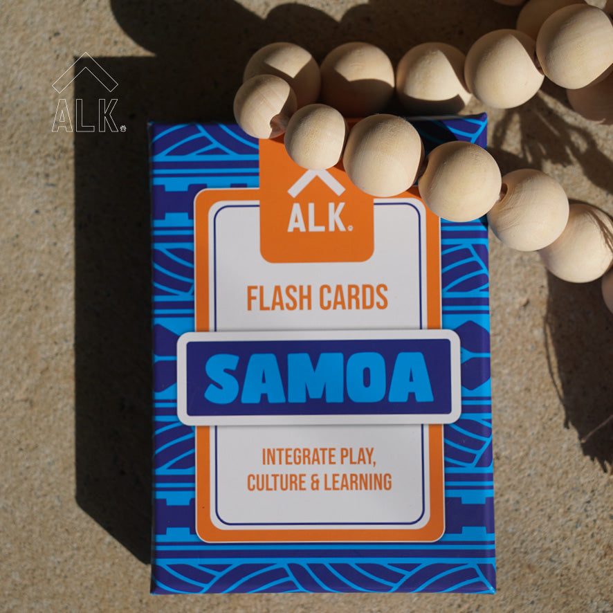 ALK Learning Samoan Flash Cards